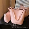 Premium Light Luxury Stone Pattern Tote Bag Women's 2025 New Large-capacity Commuter Underarm Bag Shoulder Messenger Bag