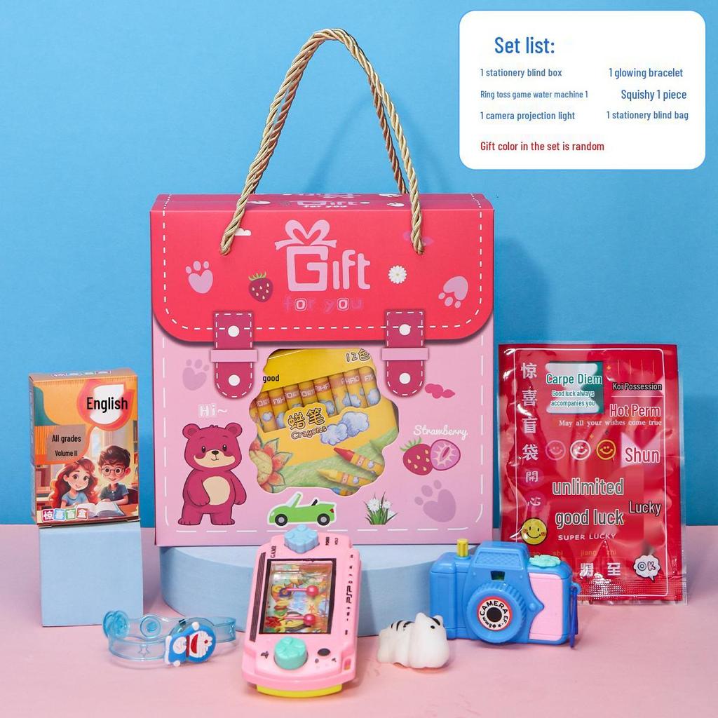 Back-to-School Gift Box: Ideal for Boys & Girls, Birthday Favors, Sharing Gifts, Rewards, Kindergarten & Primary School Students