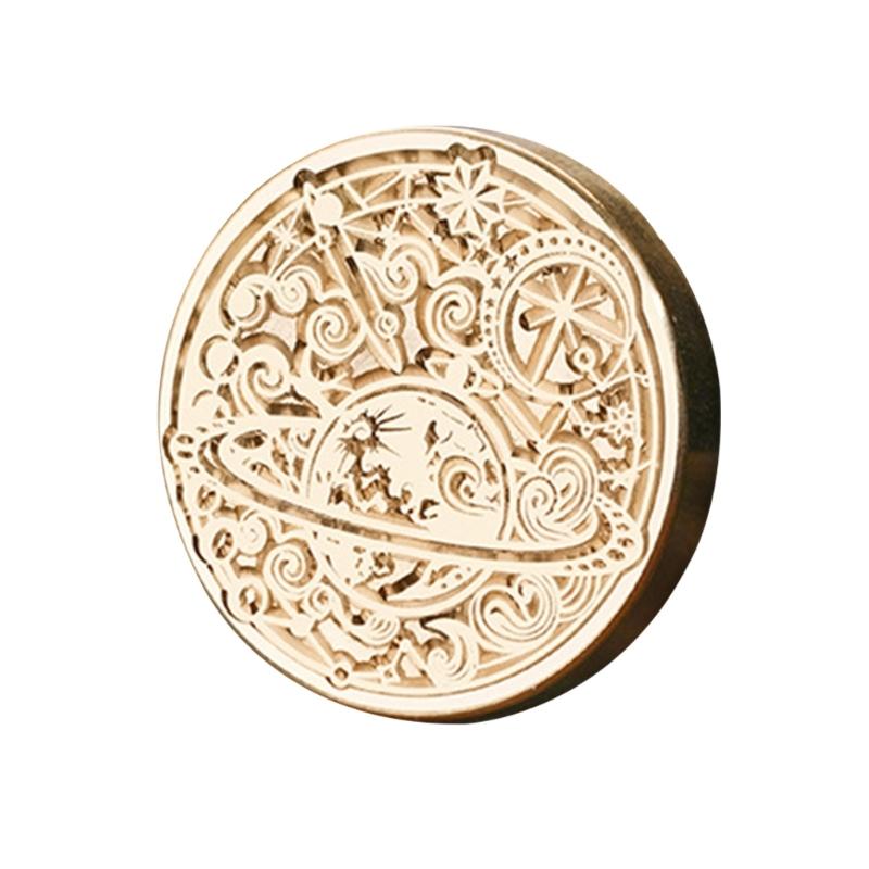 

Печать воска на тему времени, головка штампа для запечатывания свадебных приглашений, открыток с благодарностью, конвертов, приглашений на вечеринку светло-синий