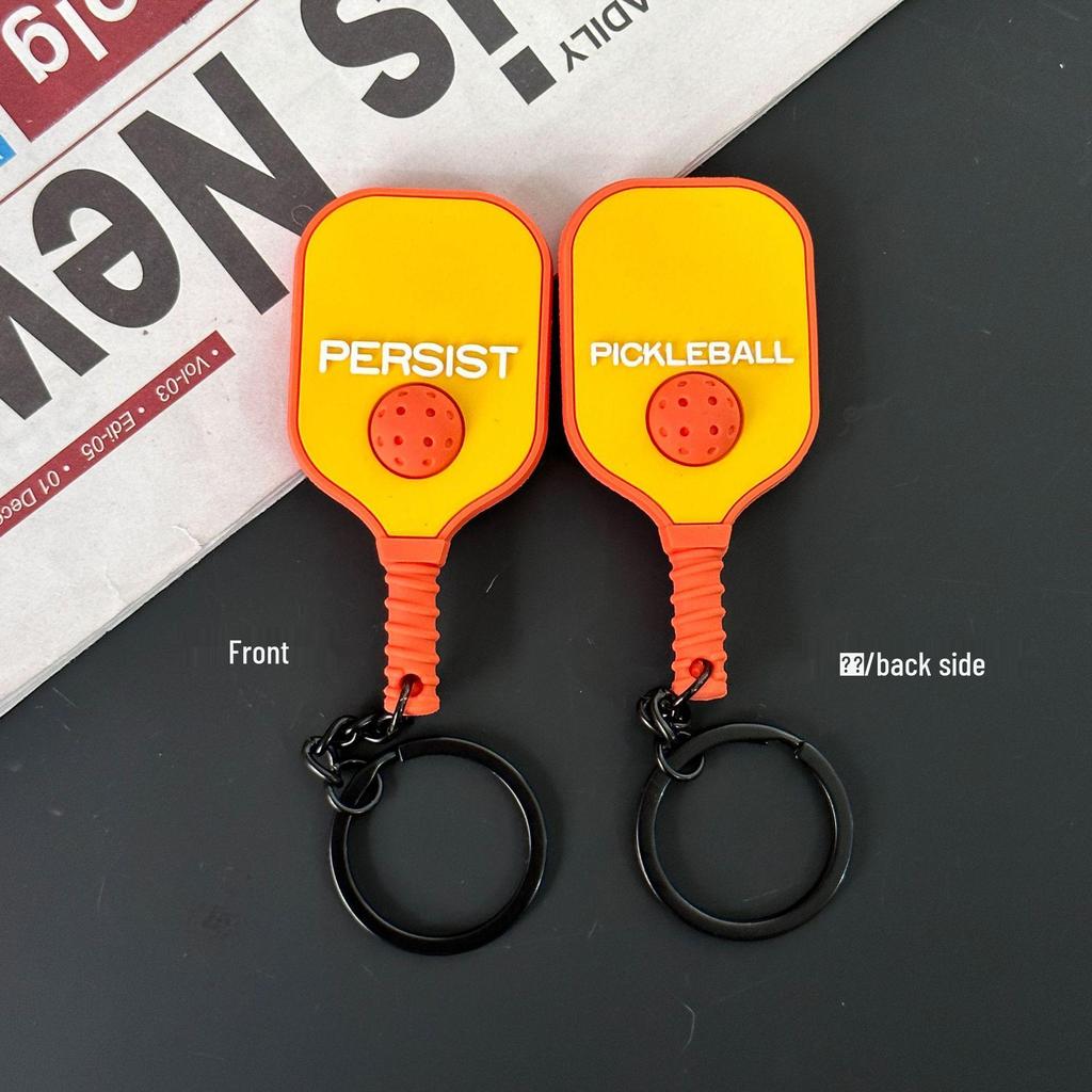 Fitness Series Gummi-Schlüsselanhänger: Hantel- & Kurzhantel-Anhänger für Geschenke