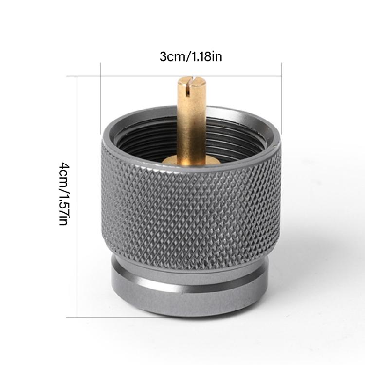 High Pressures Gas Cylinders Adapters Weather Resistant Gas Cylinders Adapters for Outdoor Camping