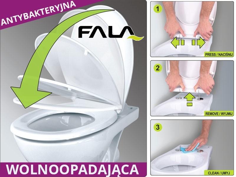Soft-close toilet seat / 75470 / FALA