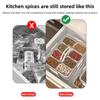 Home Kitchen Gewürz- und Würzmischungs-Portionierungs- und Frischhaltebox