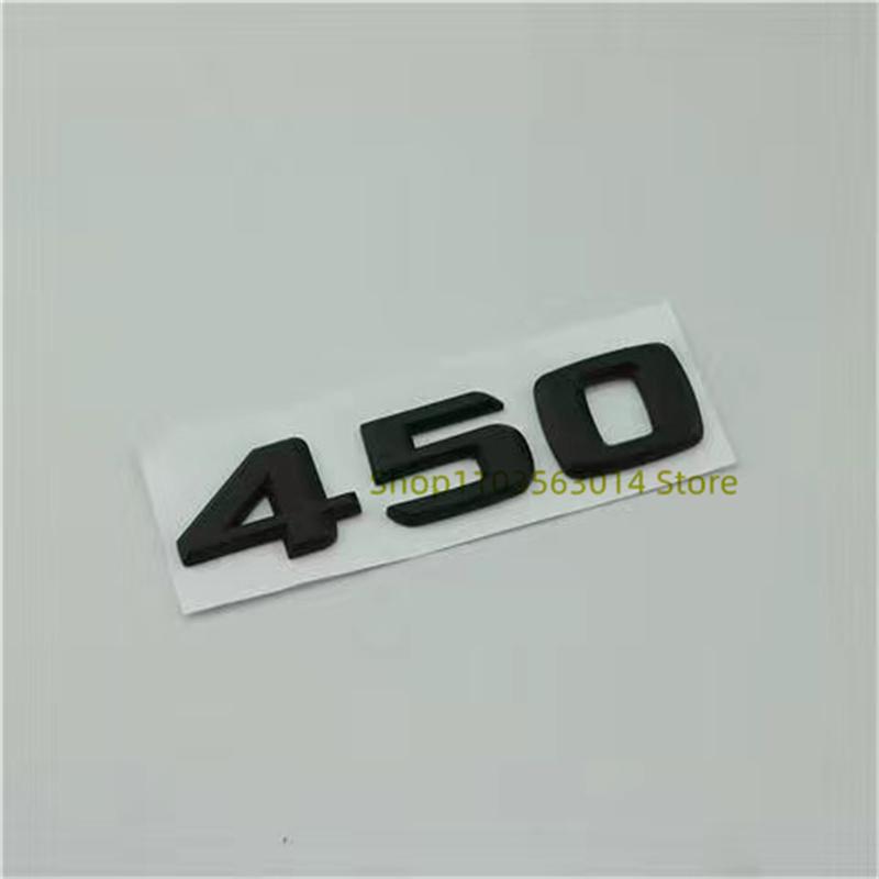 Glossy Black Letters 550G 4X4 850 550 D35 B40 D6S B63 Emblem for G Car Fender Trunk Rear W464 Sticker