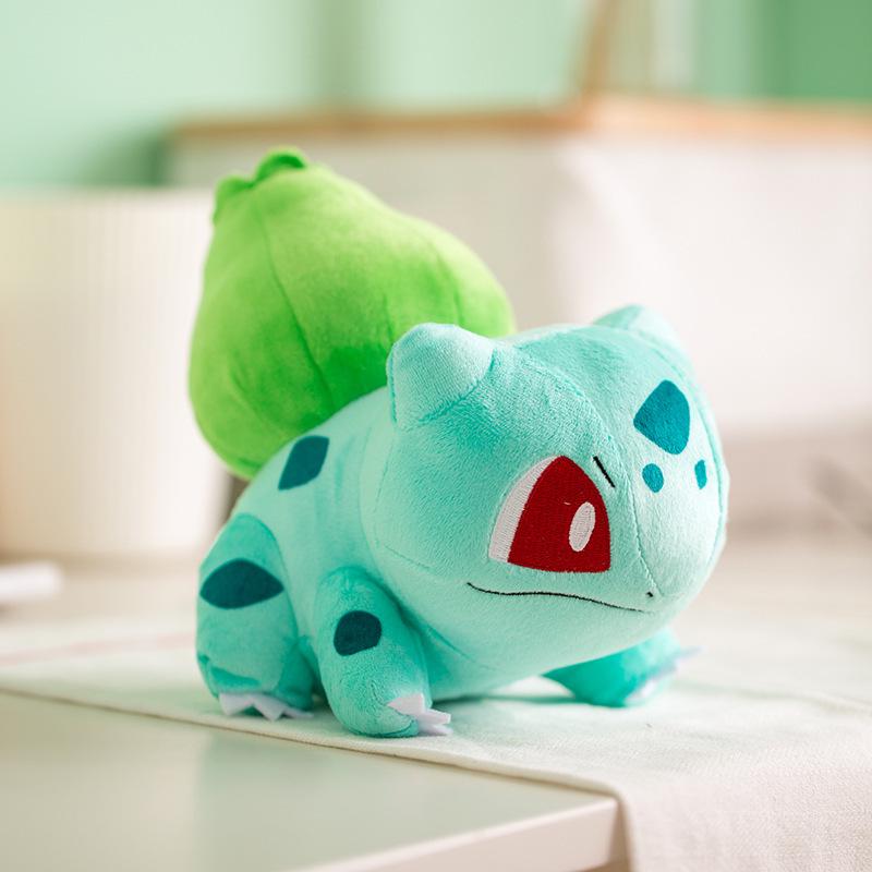Authentic Pokémon Plush Toy Set: Pikachu, Squirtle, Bulbasaur, Charmander