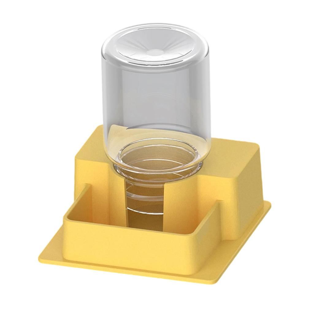 Automatic Reptile Water Dispenser Sturdy Plastic Feeding Container Reusable Hydration Bowl for Turtle Tortoise Gecko Terrarium