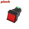 16mm Square Push Button Switch, Momentary/Latching, 3/5 Pins, 12/24V, With/Without Light (Model: LA16-11FZ)