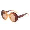 New Fashion Retro Women Sunglasses Luxury Oval Frame Sunshade UV400 Unisex Outdoor Glasses for Traveling, Driving, Parties