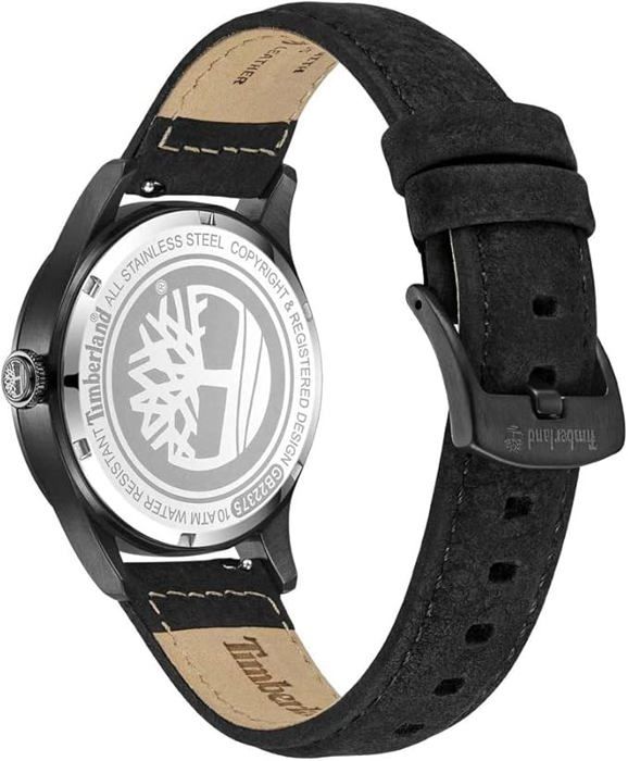 Watch - Timberland - TDWGB2237501 - Quartz - 42 Mm - Black Leather - 10 ATM Resistance