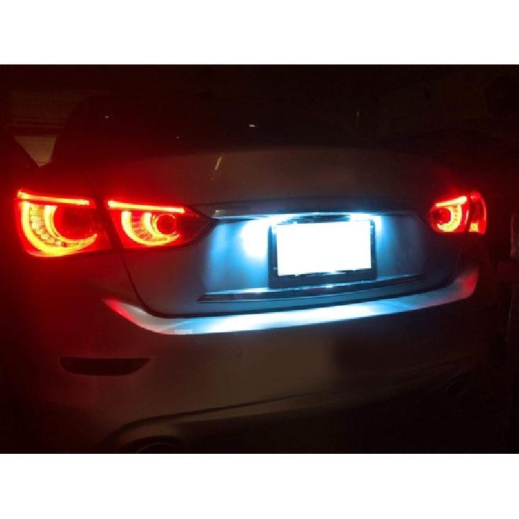 Aqua Ice Blue 18-SMD LED License Plate Light Kit For Infiniti Q50 Nissan Juke…