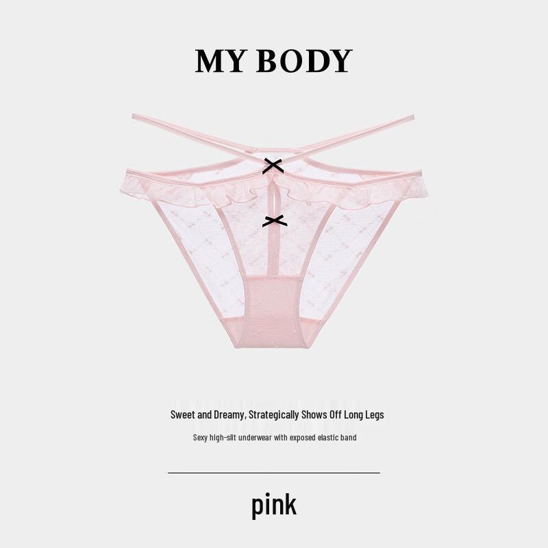 

Трусы-слипы с низкой посадкой из сексуального кружева Mybody L