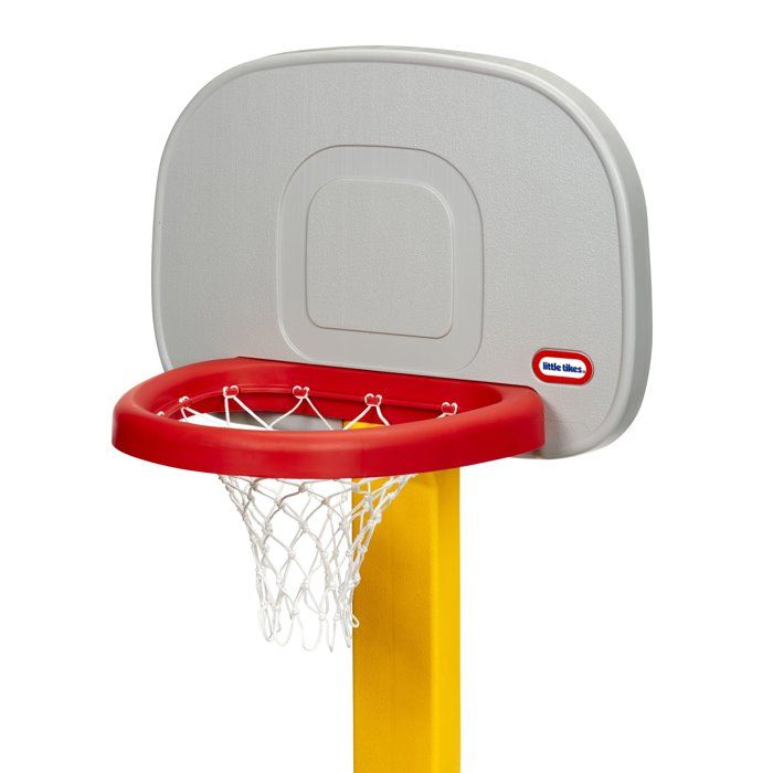 Petit Panier de Basket - Little Tikes - Kit de Basketball - La hauteur est réglable - A partir de 18 mois jusqu'à 5 ans