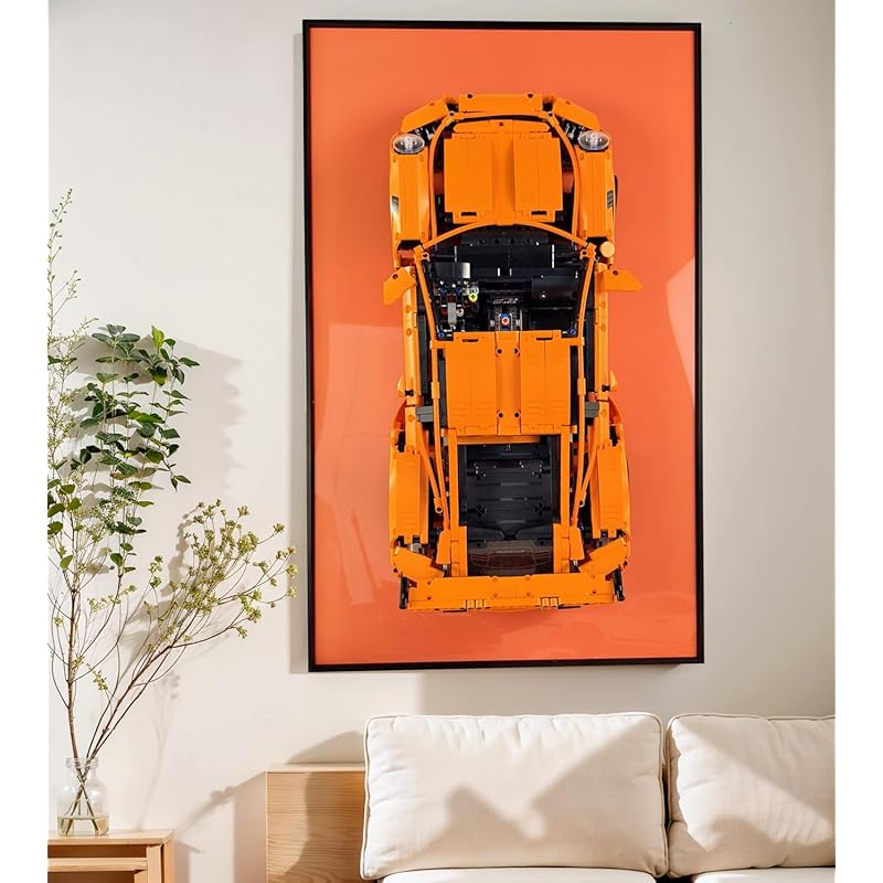 

Sungvool Lego 42056 техника Porsche 911 GT3 RS Настенная демонстрационная доска для взрослых, Декоративные картины, Настенная демонстрационная доска для моделей автомобилей Lego, Подарок для