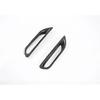 For Mitsubishi RVR ASX Outlander Sport ES   ABS Chrome Rear Reflector Fog Light Lamp Cover Trim Bezel Frame Styling
