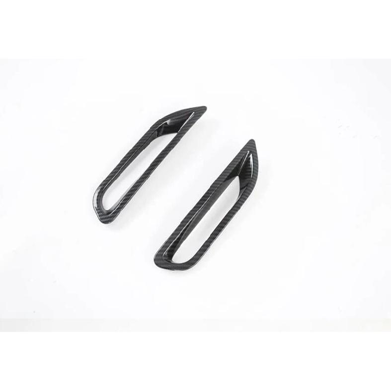 For Mitsubishi RVR ASX Outlander Sport ES   ABS Chrome Rear Reflector Fog Light Lamp Cover Trim Bezel Frame Styling