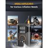 Tire Inflator Portable Air Compressor-150PSI Cordless Tire Air Pump, 5X Faster with Digital Gauge, Auto-Off & LED Light,Air Pump
