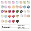 20Pcs Two-Sided Colored Flower Wrappers Waterproof Bouquet Packaging Ideal 58*58Cm Diy Gift Wrapping Paper Flower Decoration