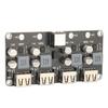 4 Way Fast Charge Module 12V 24V to QC3.0 Power Buck USB Phone Charging Converter Board