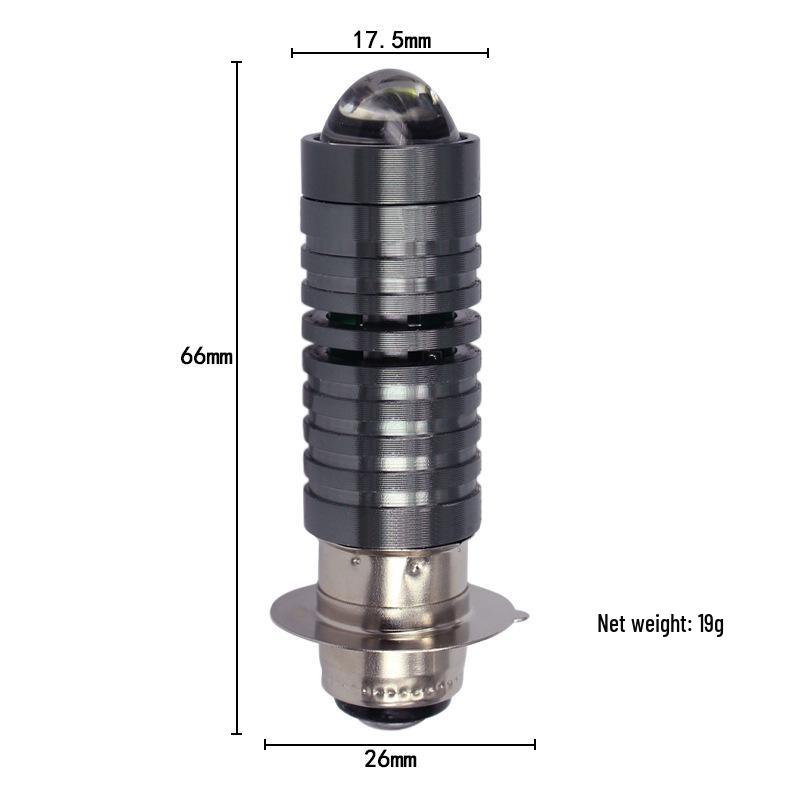 H6M Three-Wheeled Electric Motorcycle LED Headlight, High/Low Beam for Beach Buggy, High Brightness Bulb