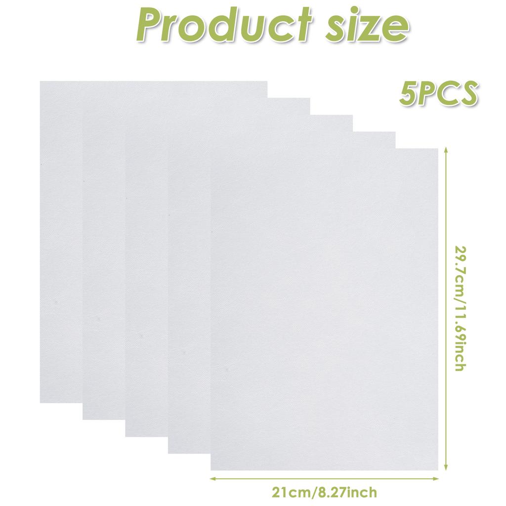 Hand Embroidery Pattern Stick Water Soluble Embroidery Stabiliser Sticker Transfer Patch Paper For Clothes Backing DIY Craft