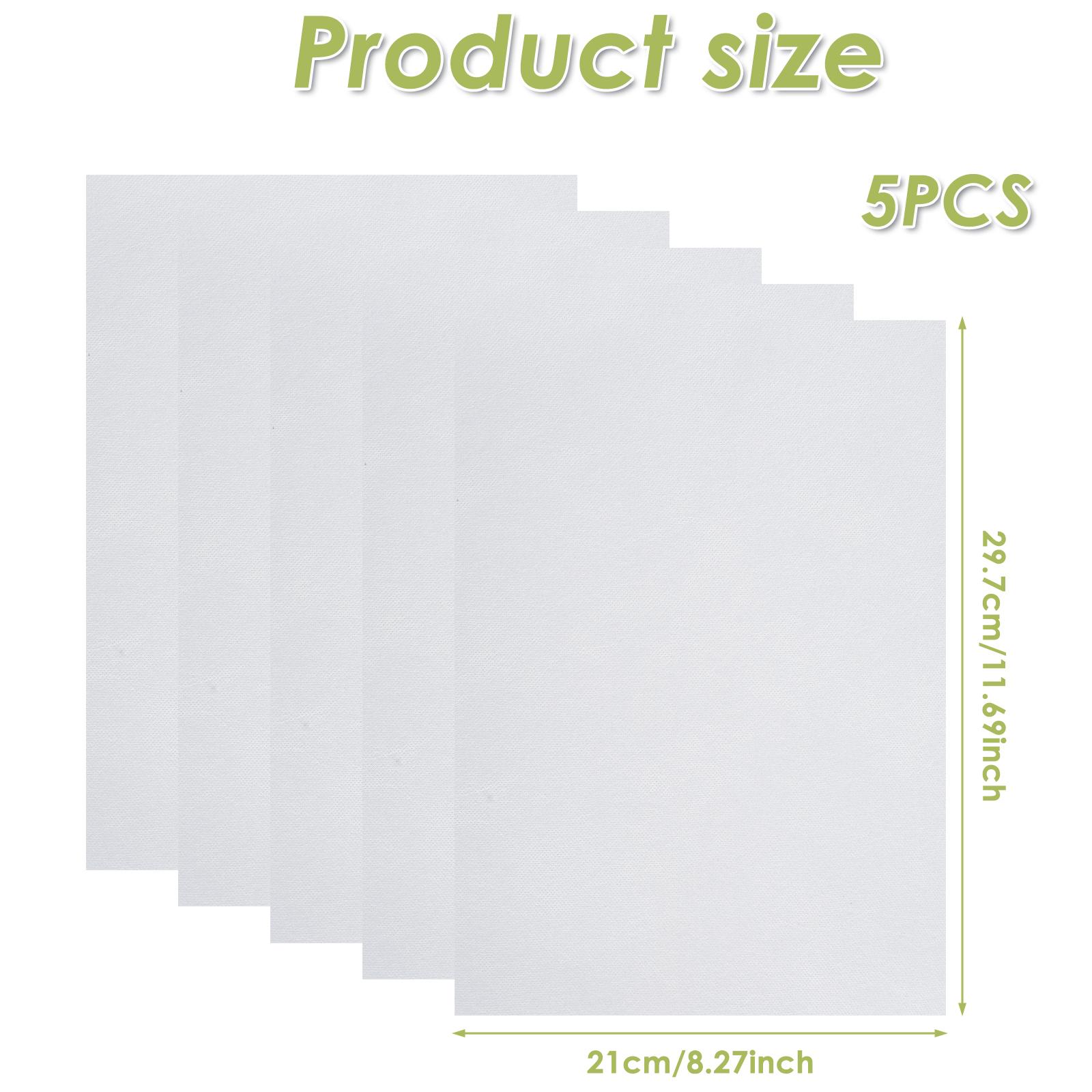 

5/10 Sheets Flowers Water Soluble Hand Sewing for Fabric Dandelion Daisy Embroidery Stitch Paper Sewing DIY Accessories