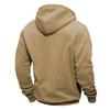 Men's, Loose-fitting, Sweatshirts, Fleece Sweatshirts, Lapels, Hoodies, Casual, Patchwork Sweatshirts, Hooded Jackets