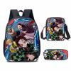 New Cartoon Super Moon Blade Three Piece Backpack Set for Primary and Secondary School Students