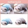 Adorable Sloth Plush Toy Pillow For Kids And Girls Short Plush And Pp Cotton Stuffed Blue And Grey