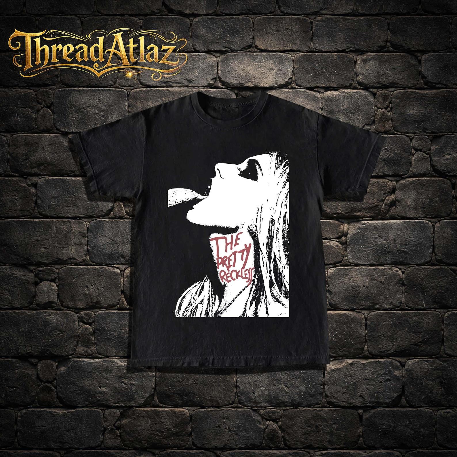 The Pretty Reckless T-Shirt American Rock Hard Rock Alternative Rock Taylor Momsen Music Band T-Shirt XL