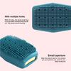 Silicone Bath Brush Home Women Men Shower Exfoliator Skins Massage Scrubbers Exfoliating Massage Brushes Accessory