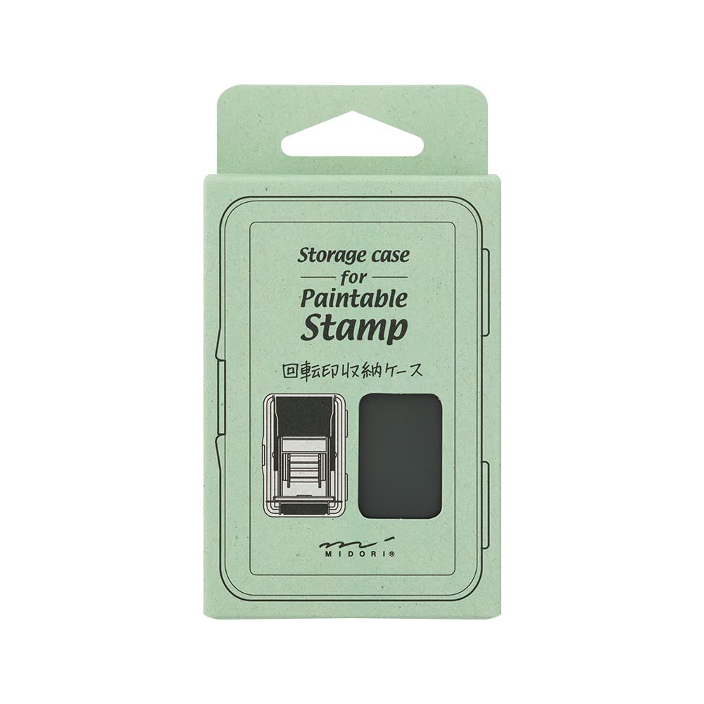 

DESIGNPHIL Midori Stamp Case for Rotary 35445006 Stamps, Semi-Transparent,