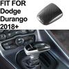Carbon Fiber Gear Shift Knob Head Cover Trim For Dodge ChargerChallenger 15+