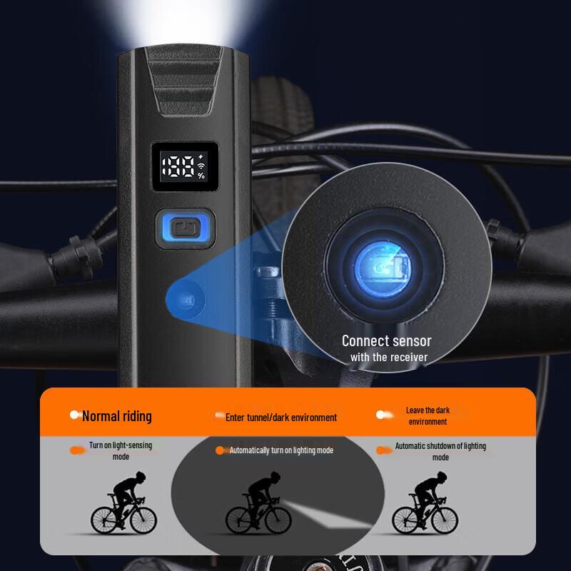 SupFire BL56-B German Standard Rechargeable Bicycle Front Light