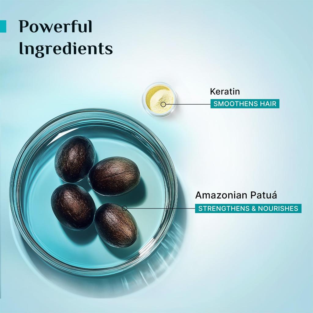 Pilgrim Patua & Keratin Hair Smoothening Shampoo For Dry Frizzy Hair Paraben Free Shine Care 200 ml Pack Of 1 Daily