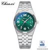 CHENXI Men's Fashion Stainless Steel Automatic Mechanical Watch with Calendar & Luminous Waterproof Features