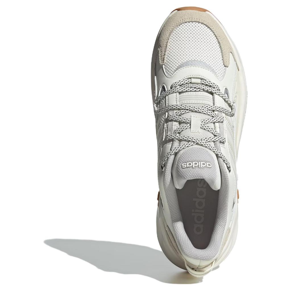 Adidas Ozwave Surge Comfortable Versatile Non-Slip Wear-Resistant Low-Top Dad Shoes Unisex Sneakers White JR3185