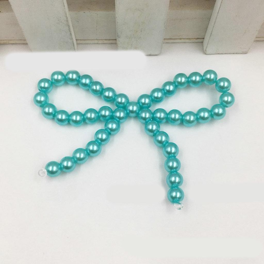 Bunte handgefertigte Perlen-Schleifchen-Schlüsselanhänger, auffällige Handykette mit unverwechselbaren Perlen, Perlen-Schleifchen für Tasche, Schlüssel