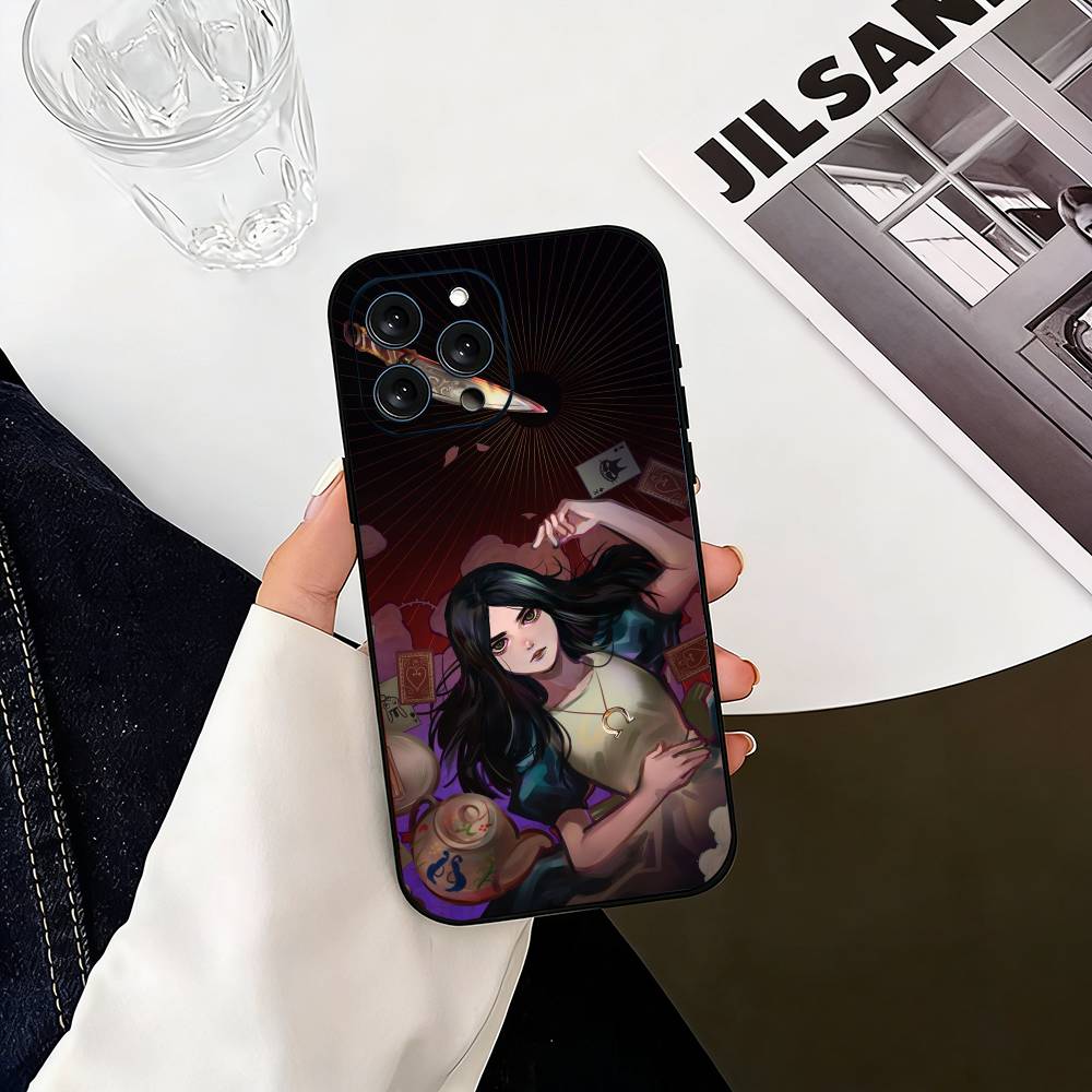 

A-Alice M-Madness R-Returns Phone Case Silicone Soft For IPhone 17 16 15 14 13 12 11 X XR Plus Pro Max Plus iPhone14Pro