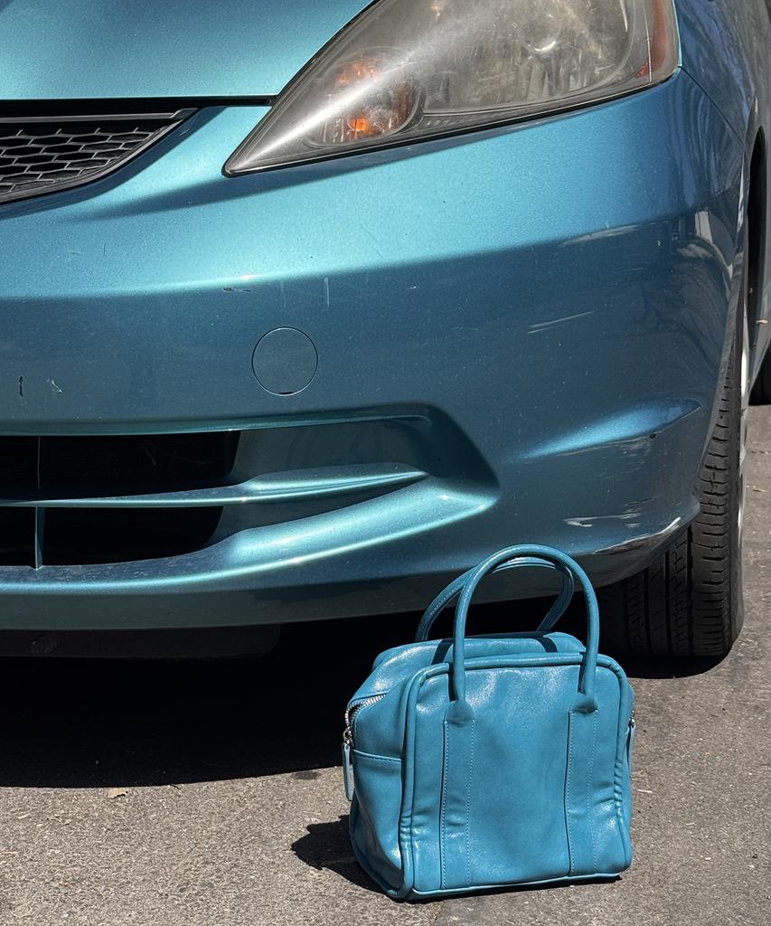 Yeomim Mini Box Bag (Aqua)