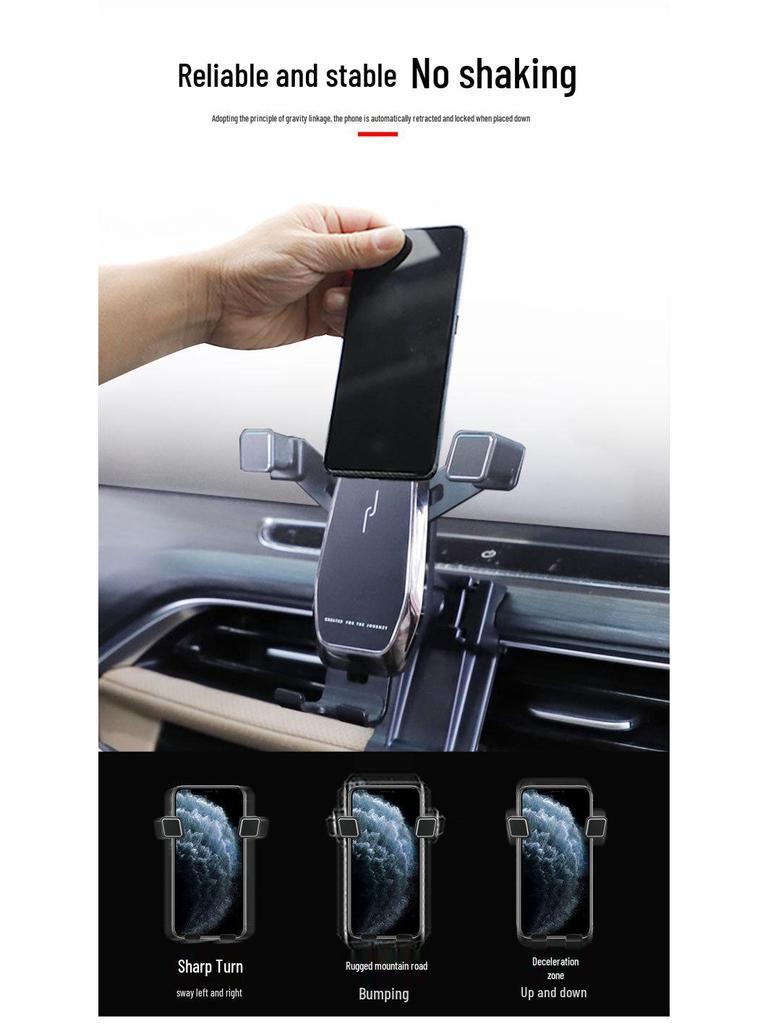 Wireless Charging Phone Holder for 20-22 Buick Avenir 653T