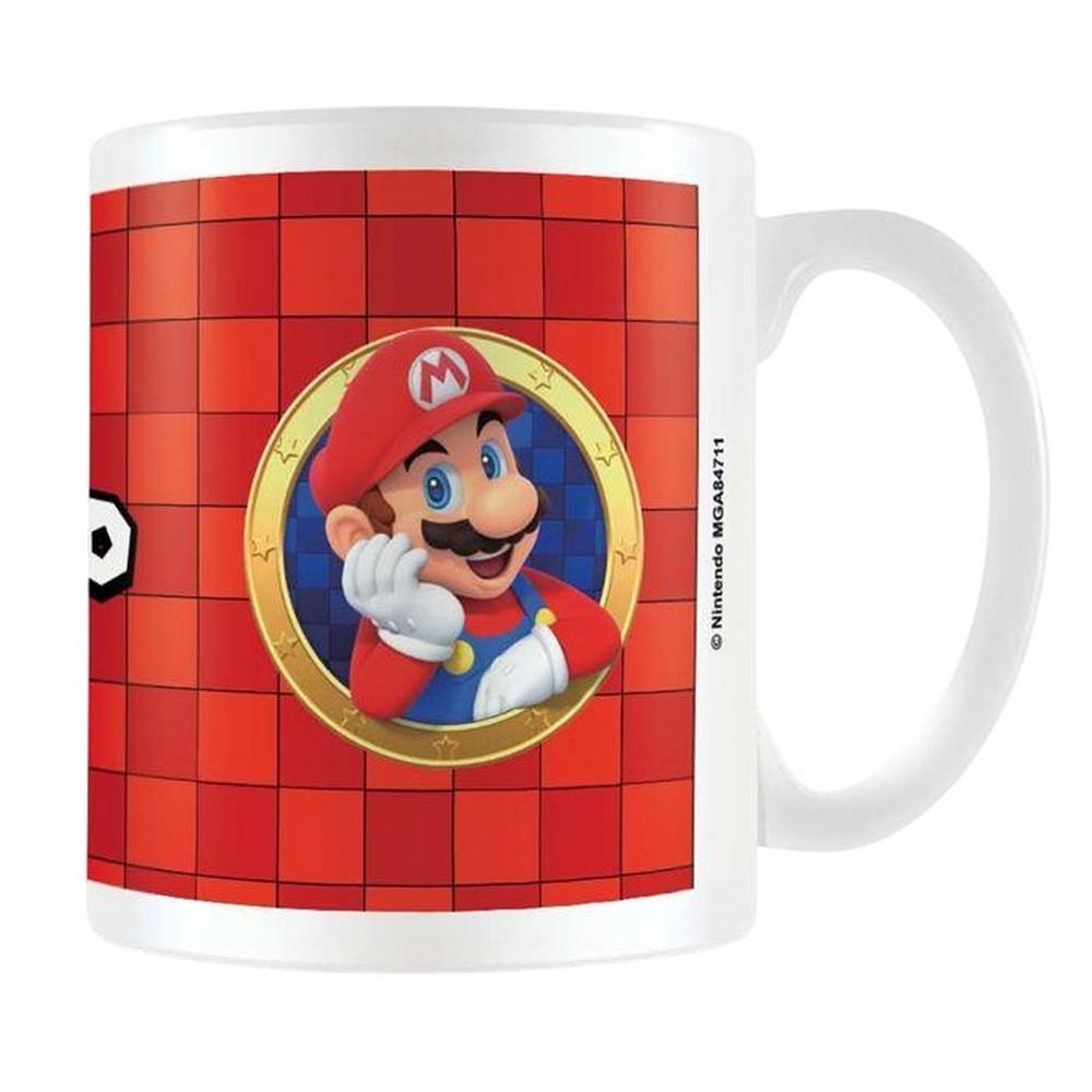 Super Mario Porträt Mario Tasse