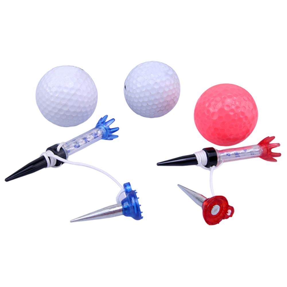80mm Golf Tees Geringe Reibung und Widerstand 2 Stück Unzerbrechliches Golf-Tee Ausgezeichnete Haltbarkeit und Stabilität Golfbälle Zubehör