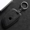 Suede Faux Leather Car Key Case Cover For Bmw X1 X3 X5 X6 X7 1 3 5 6 7 Series G20 G30 G11 F15 F16 F20 G01 G02 Keychain Protector