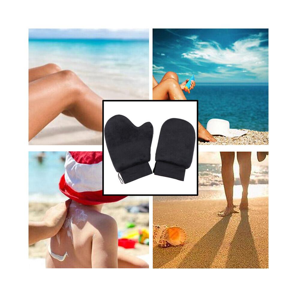 New Reusable Body Self Tan Applicator Tanning Gloves Cream Lotion Mousse Body Cleaning Glove Self Body Cleaning Glove