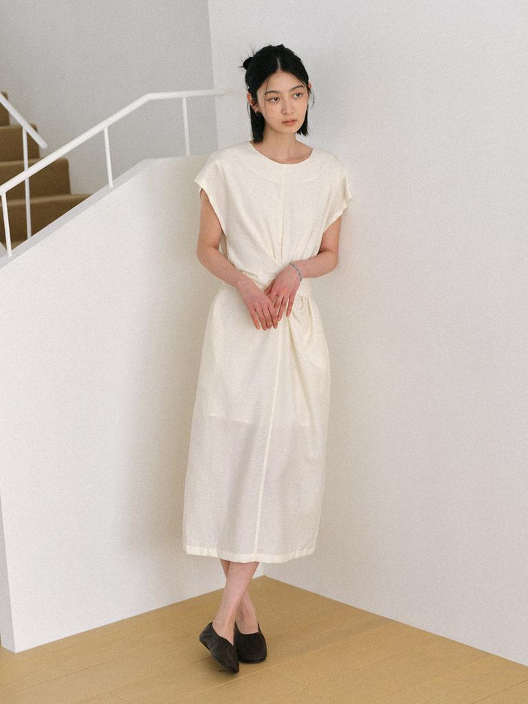 Hunch Twist Waist Dress (2Color)