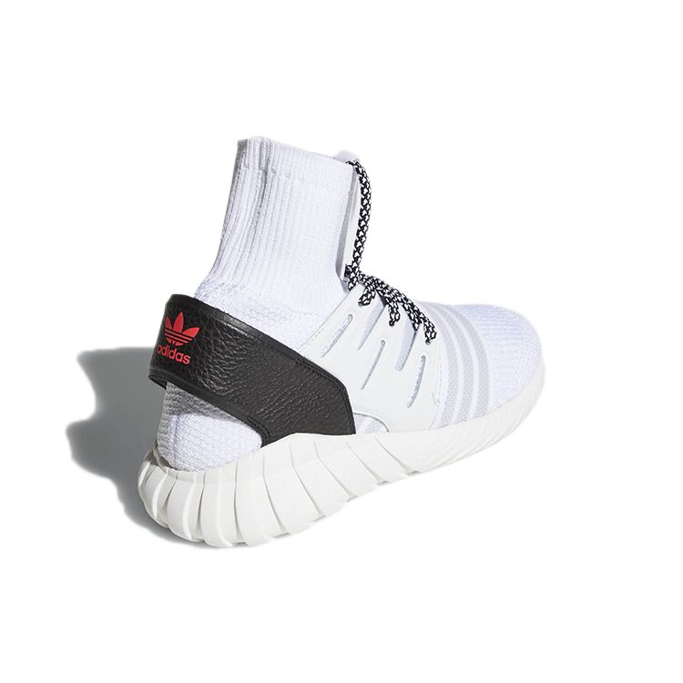 Adidas Originals Tubular Comfortable Versatile Durable High-Top Lifestyle Casual Shoes Unisex Sneakers White CQ0936