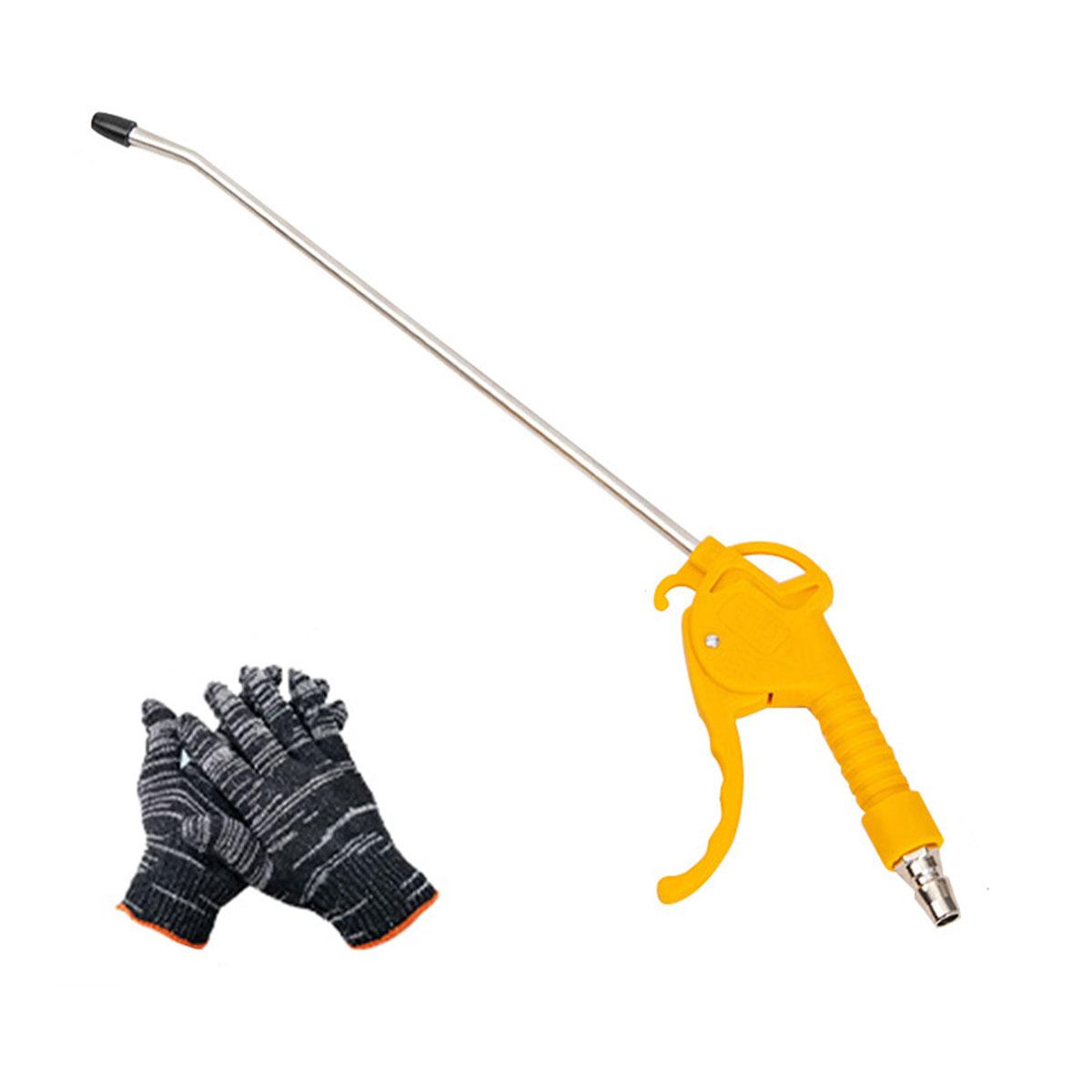 

Воздушный пистолет, мощный воздушный пистолет для компрессора с угловым изогнутым соплом, три цвета на выбор, удлиненный стиль