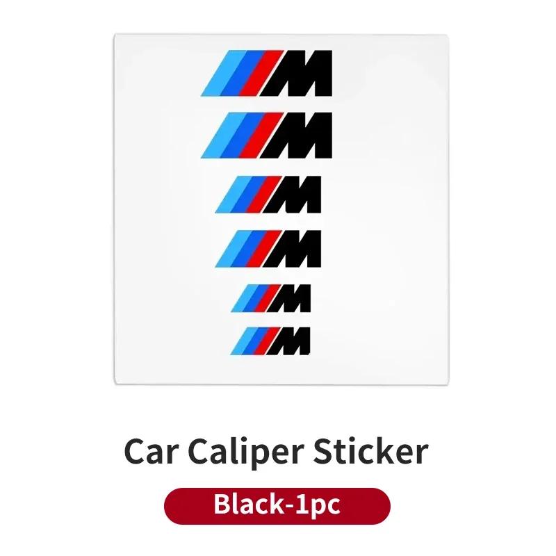 Nya 6 st Dekal för Bilbromsar Hjulnav Styling Dekaler Tillbehör För BMW M X1 X3 X5 X6 X7 E30 E90 M3 E84 E83 F25