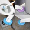 Toilet Brush Disposable Replacement Head Cleaning Kit Cleaning Brush Heads Brush Holder Storage Box 36 Replacement Brush Heads