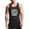 Do The Work  New Arrival Summer Mens Gym Sports Fitness Bodybuilding Workout Fashion Casual Breathable O-neck Printed Tank Top